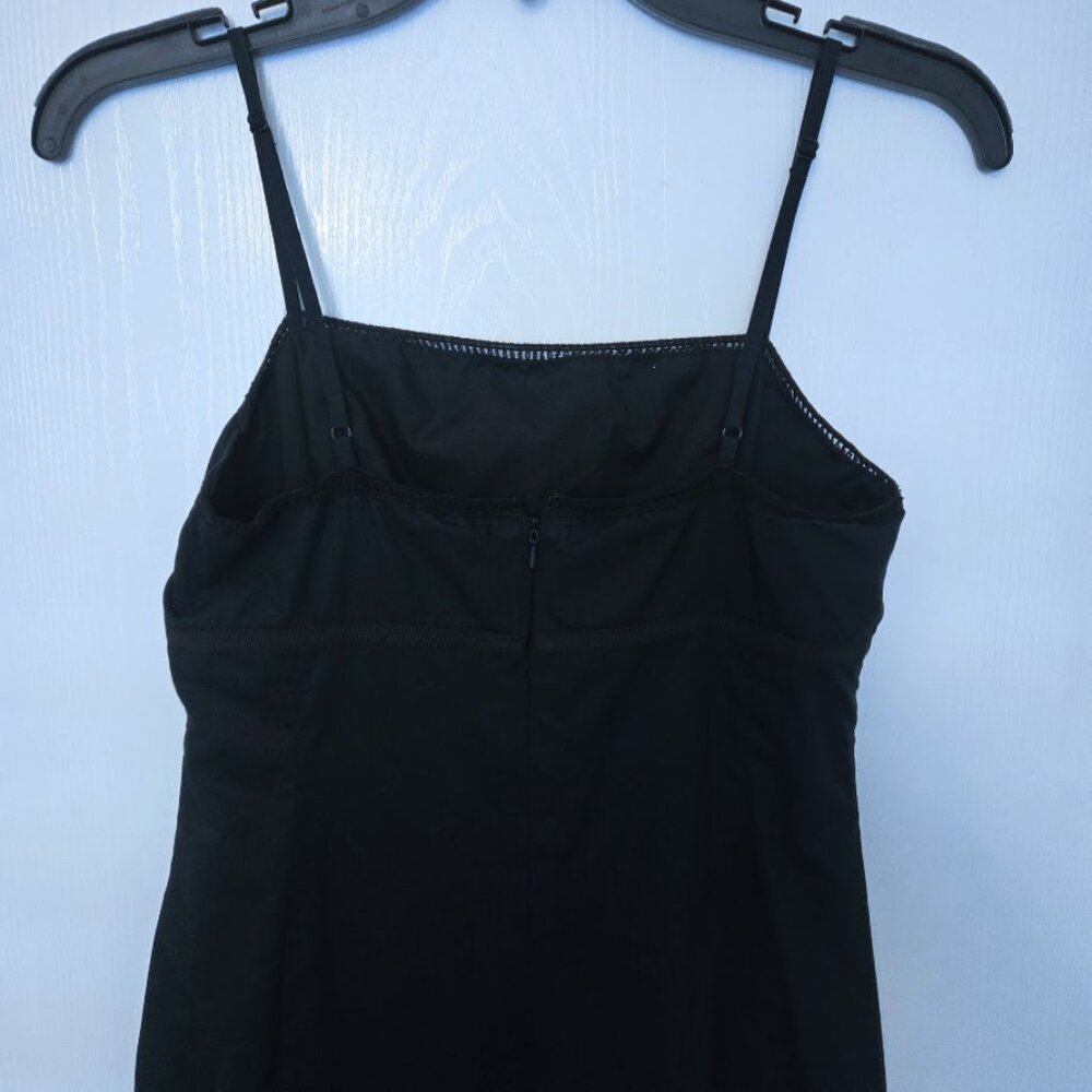 Express dark navy sundress with embroidery Size 5/6 - Picture 4 of 7